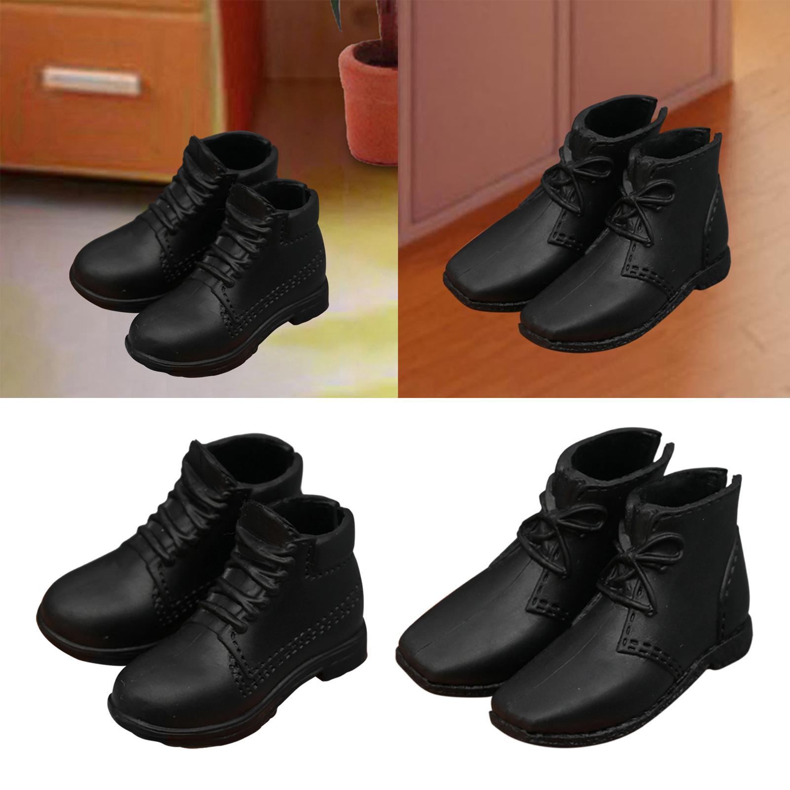 Men'S Fashion For Big Guys - Outfit Shoes for Doll 1/6 Men