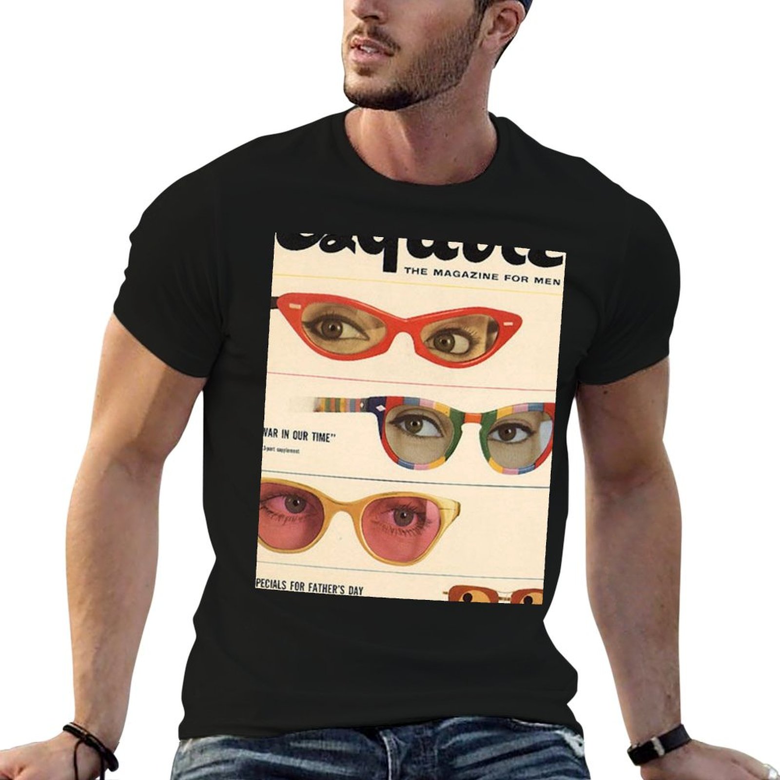 Mens Fashion Magazines - Esquire 1960s Magazine Sunglasses Retro Fashion