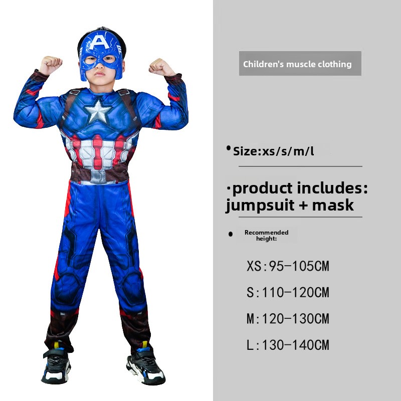Mens Fashion Jumpsuit - Spider Man Boy Muscle Suit and