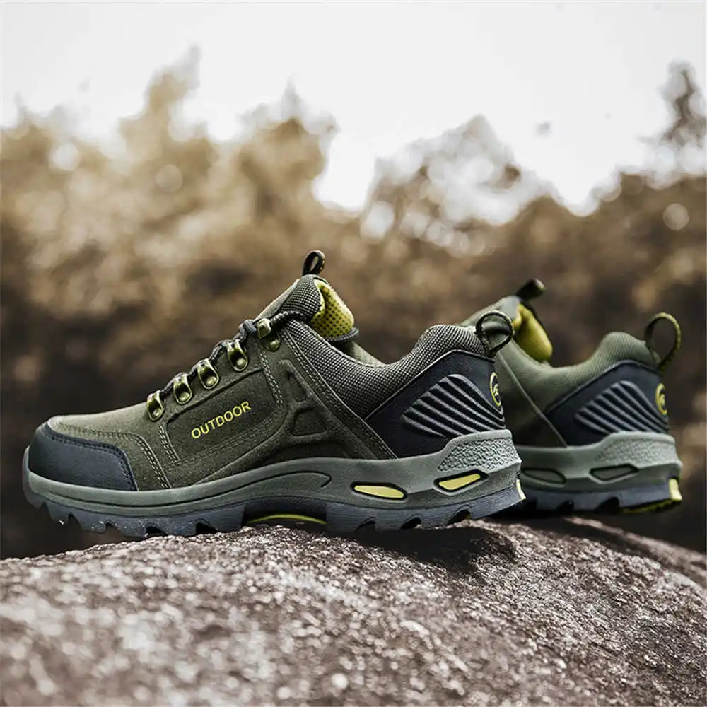 Men'S Fashion For Big Guys - Non-slip Lace Up Hiking Tennis For