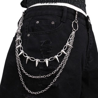 Men'S Fashion Trousers - Unisex Hip Hop Punk Rock Metal