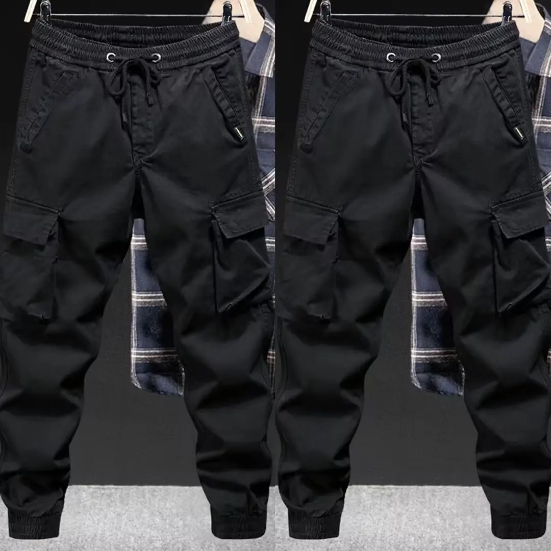 Men'S Fashion Trousers - Casual Cargo Trousers Spring Autumn New