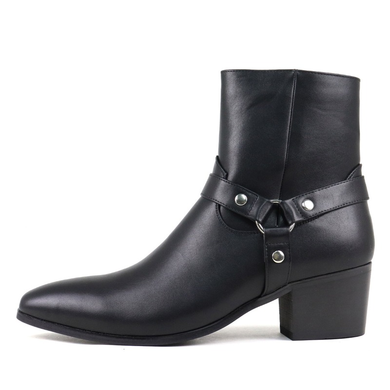 Mens Fashion Trends 2026 - Vintage Mens Chelsea Boots with Height
