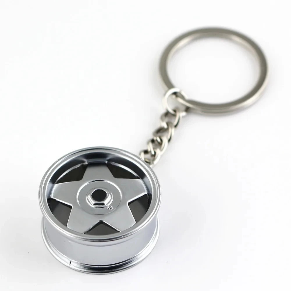 Men'S Fashion Hub - Borbet wheel hub keychain for men
