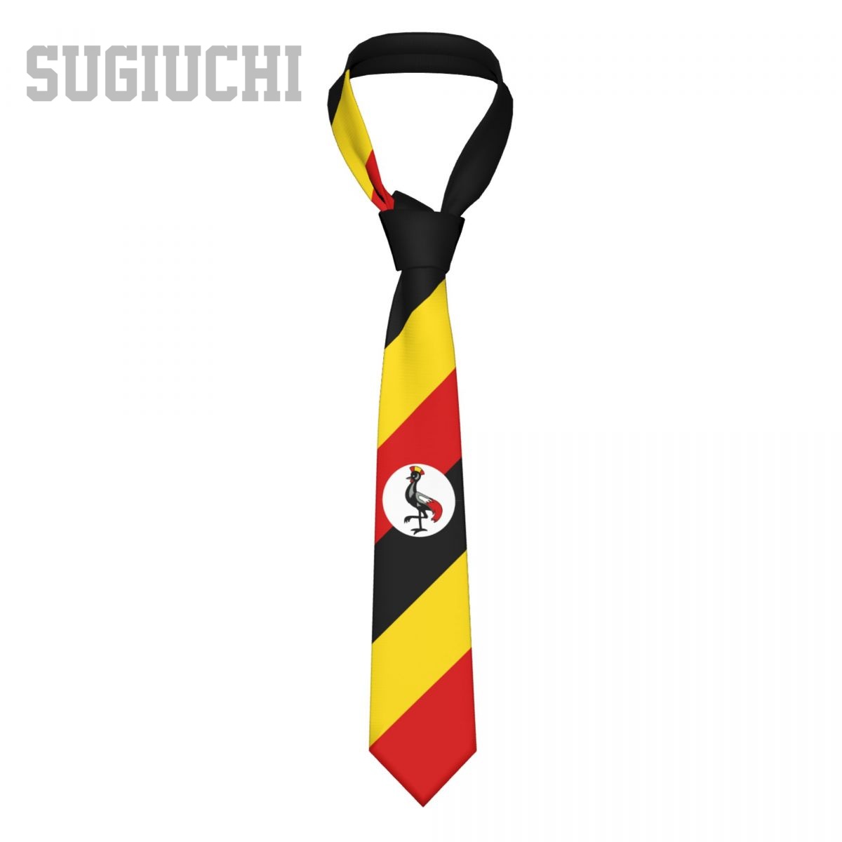 Men Fashion Uganda - Uganda Flag Emblem Men Women Neck