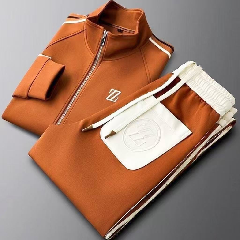 Men'S Fashion Trousers - 2026 men tracksuit Sportswear Suit Men's