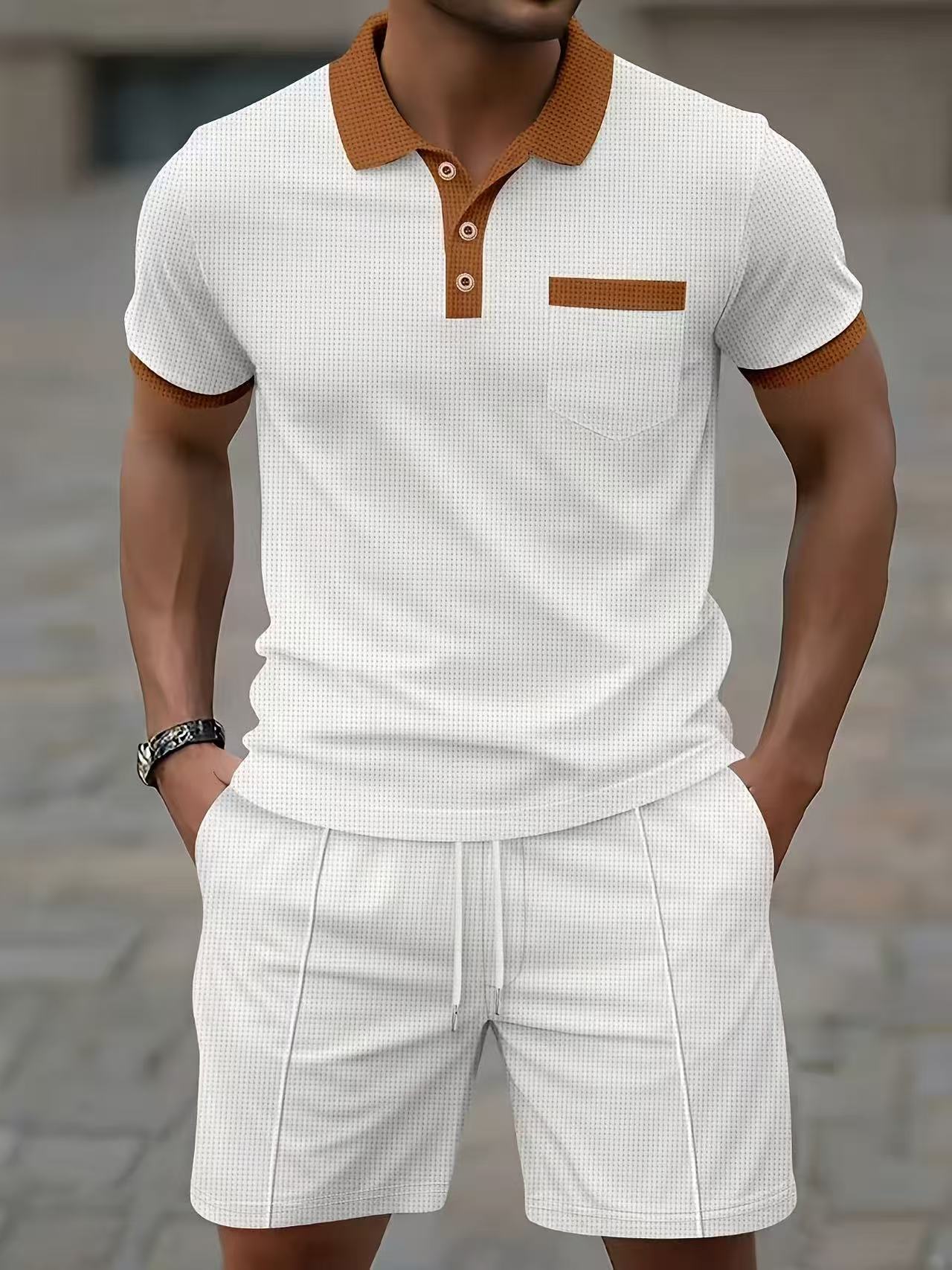 Men'S Fashion Polo Shirt - Bestselling men's summer short-sleeved shirt T-shirt