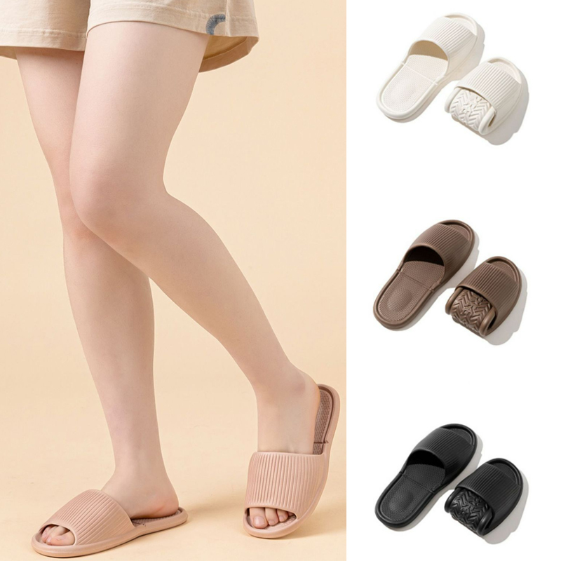 Mens Fashion Sandals - Foldable Portable Women Slippers Hotel Travel