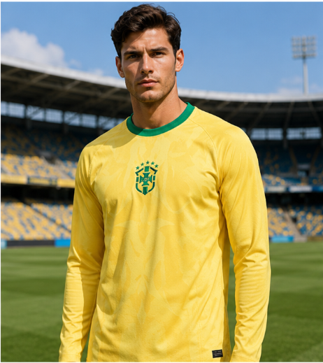 Mens Fashion Trends 2026 - Brazil 2026 Commemorative Edition 3D Printed