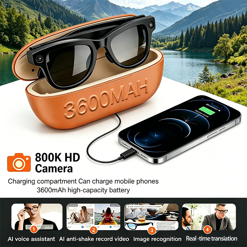 2026 New AI Smart Glasses with - Men'S Fashion Glasses 2026 评论和价格