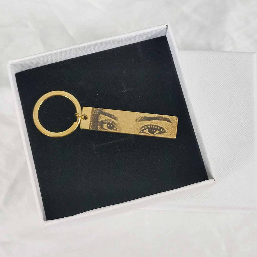Custom Photo Keychain Personal - Mens Fashion Style Images 评论和价格
