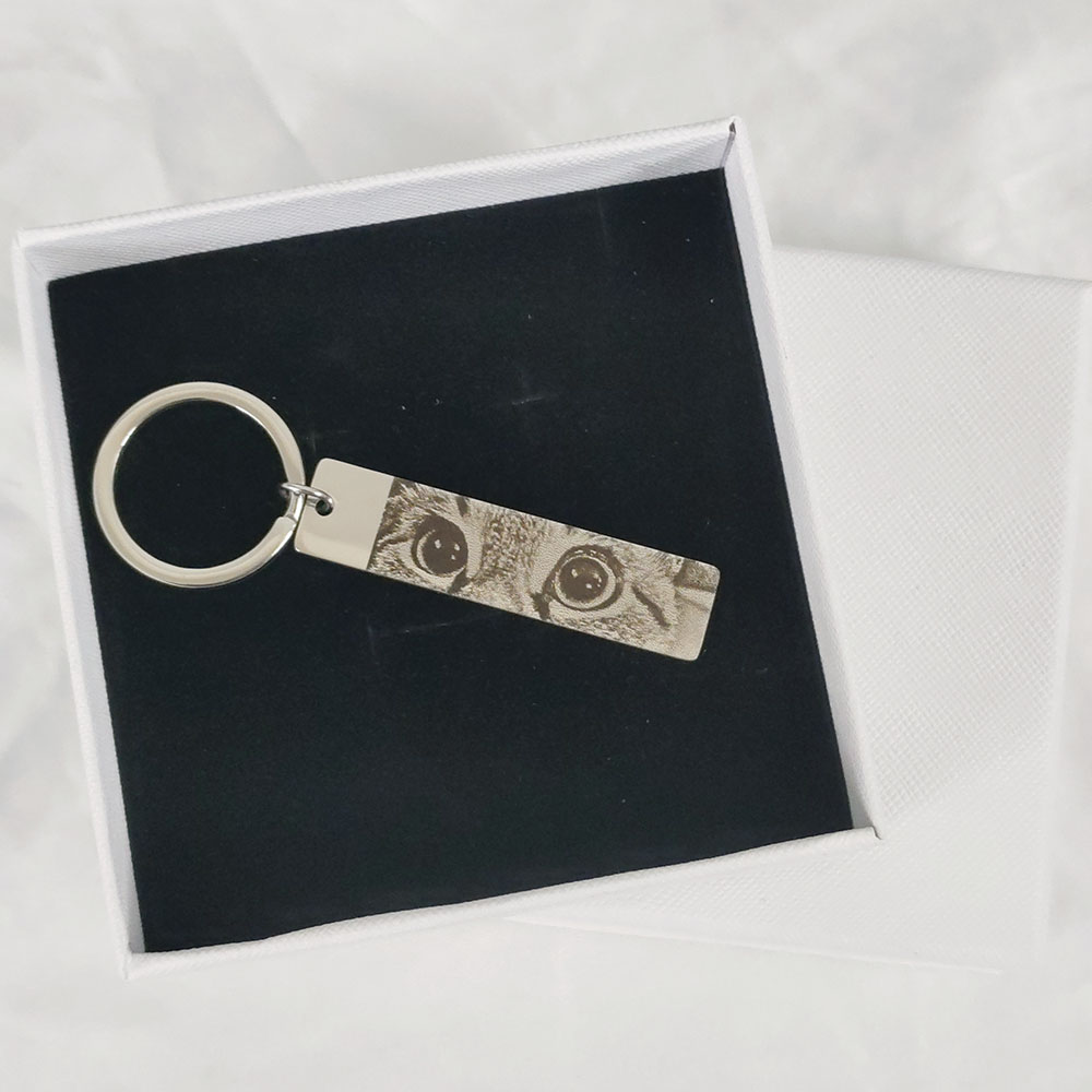 Custom Photo Keychain Personal - Mens Fashion Style Images 评论和价格