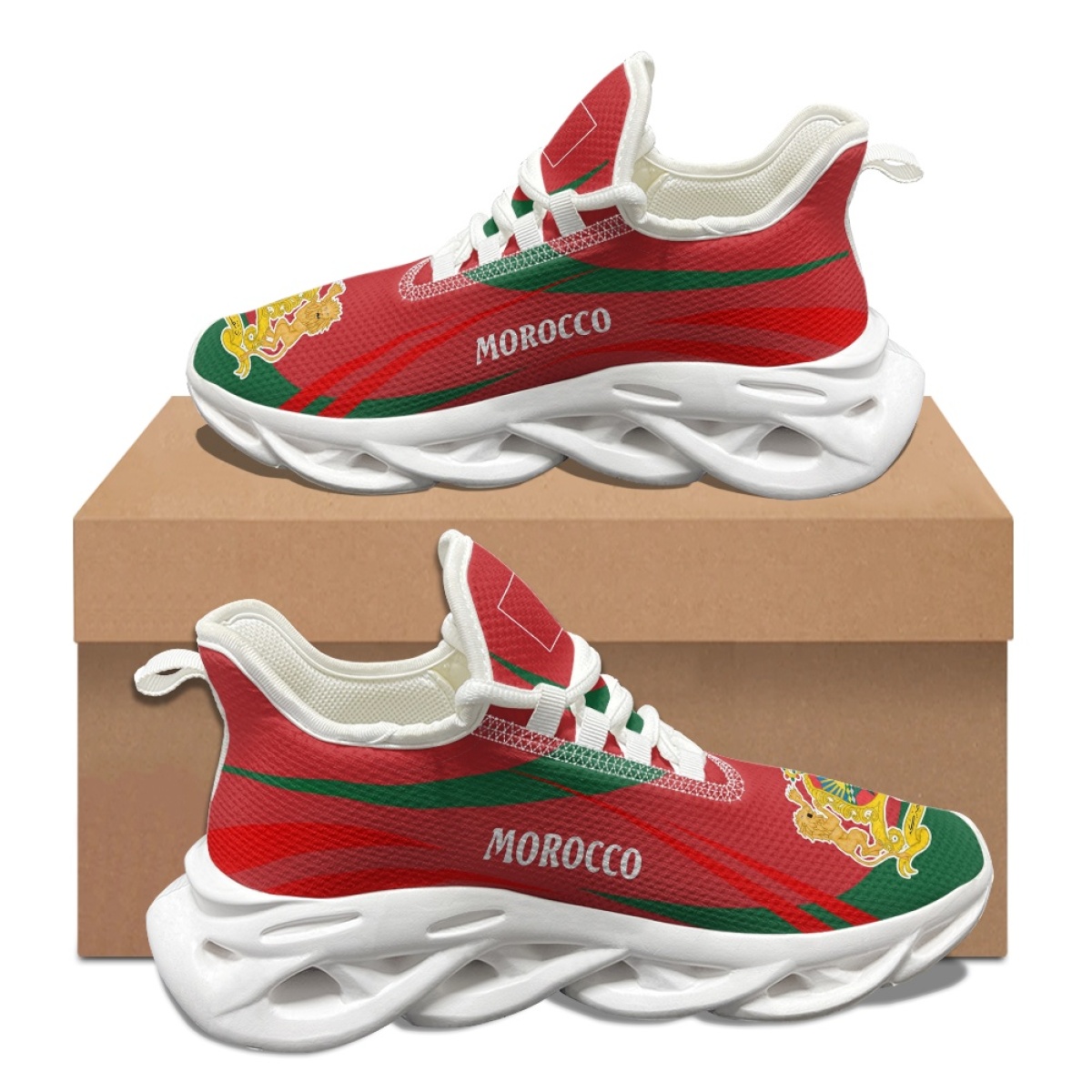 New Morocco State Flag Medal P - Mens Fashion Style Images 评论和价格