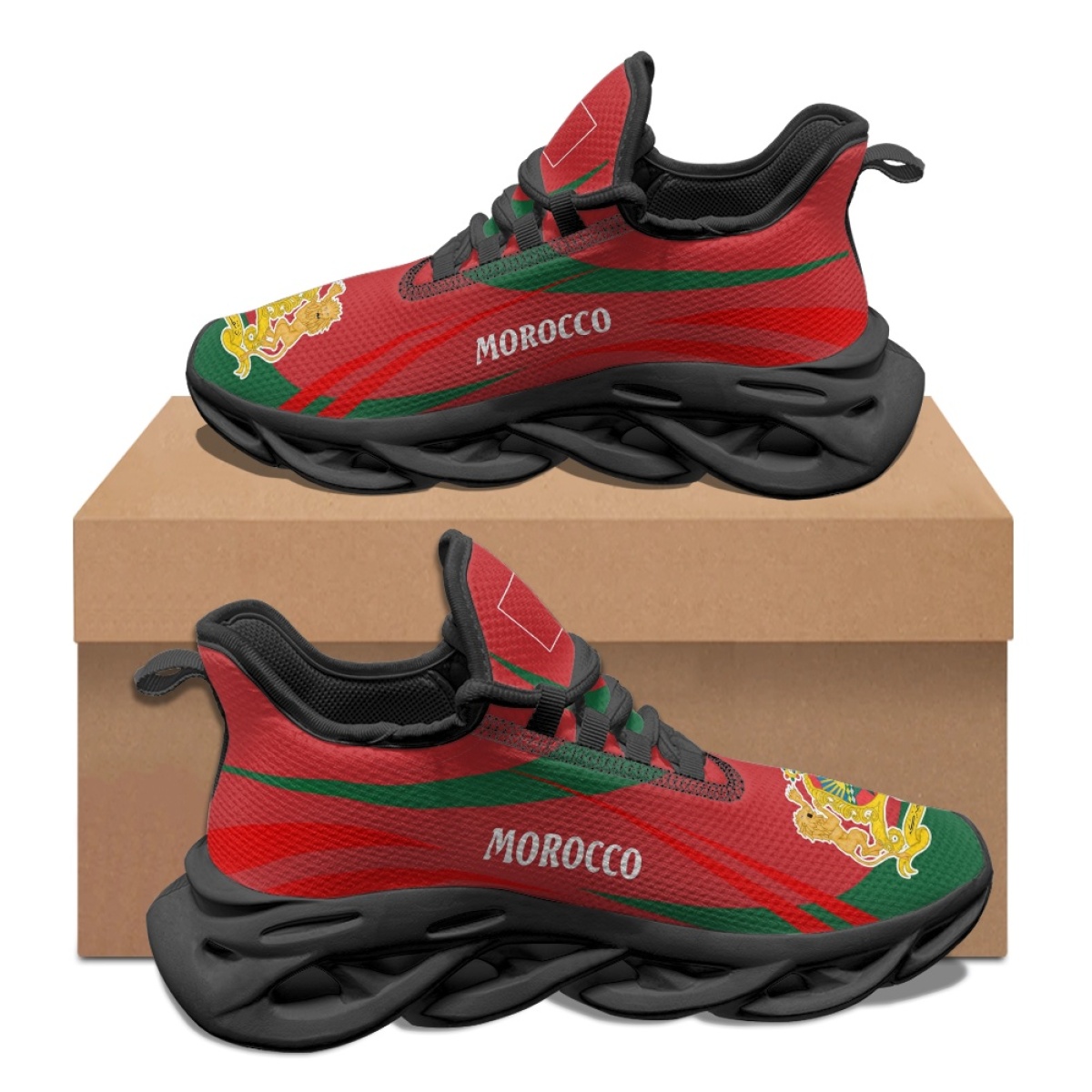New Morocco State Flag Medal P - Mens Fashion Style Images 评论和价格