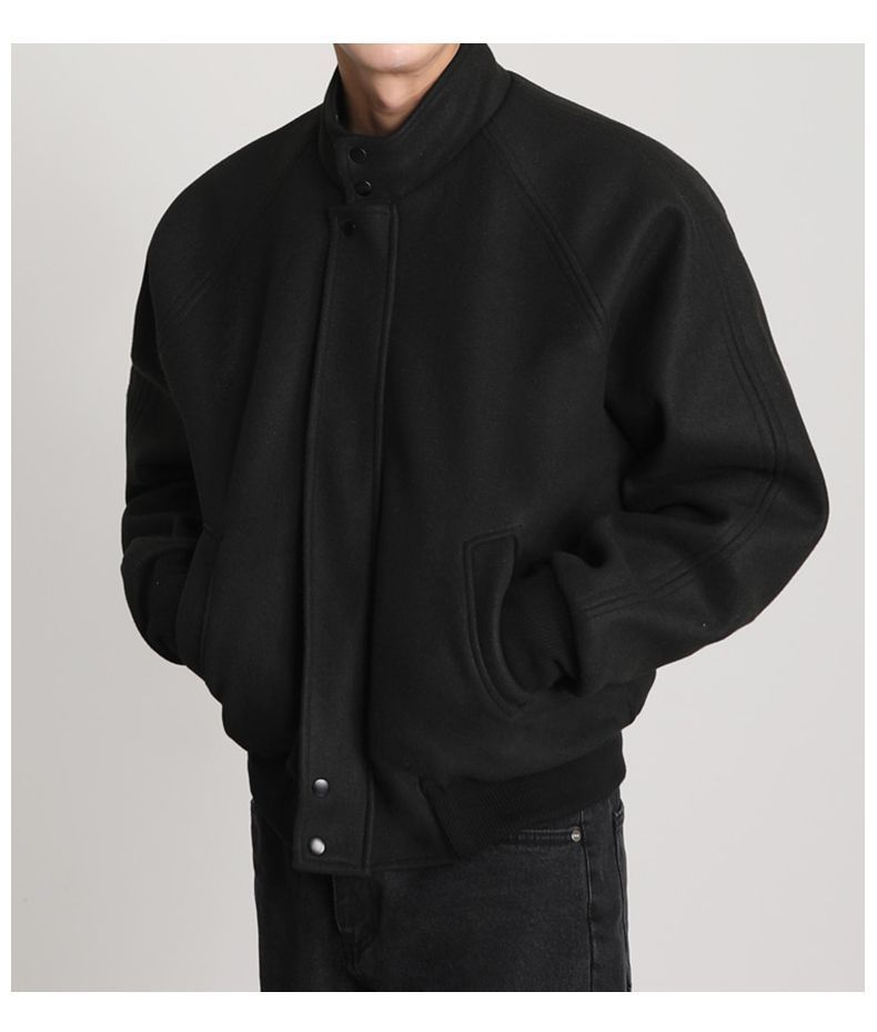 Wool Blend Jacket Man High Qua - Mens Fashion Style Images 评论和价格