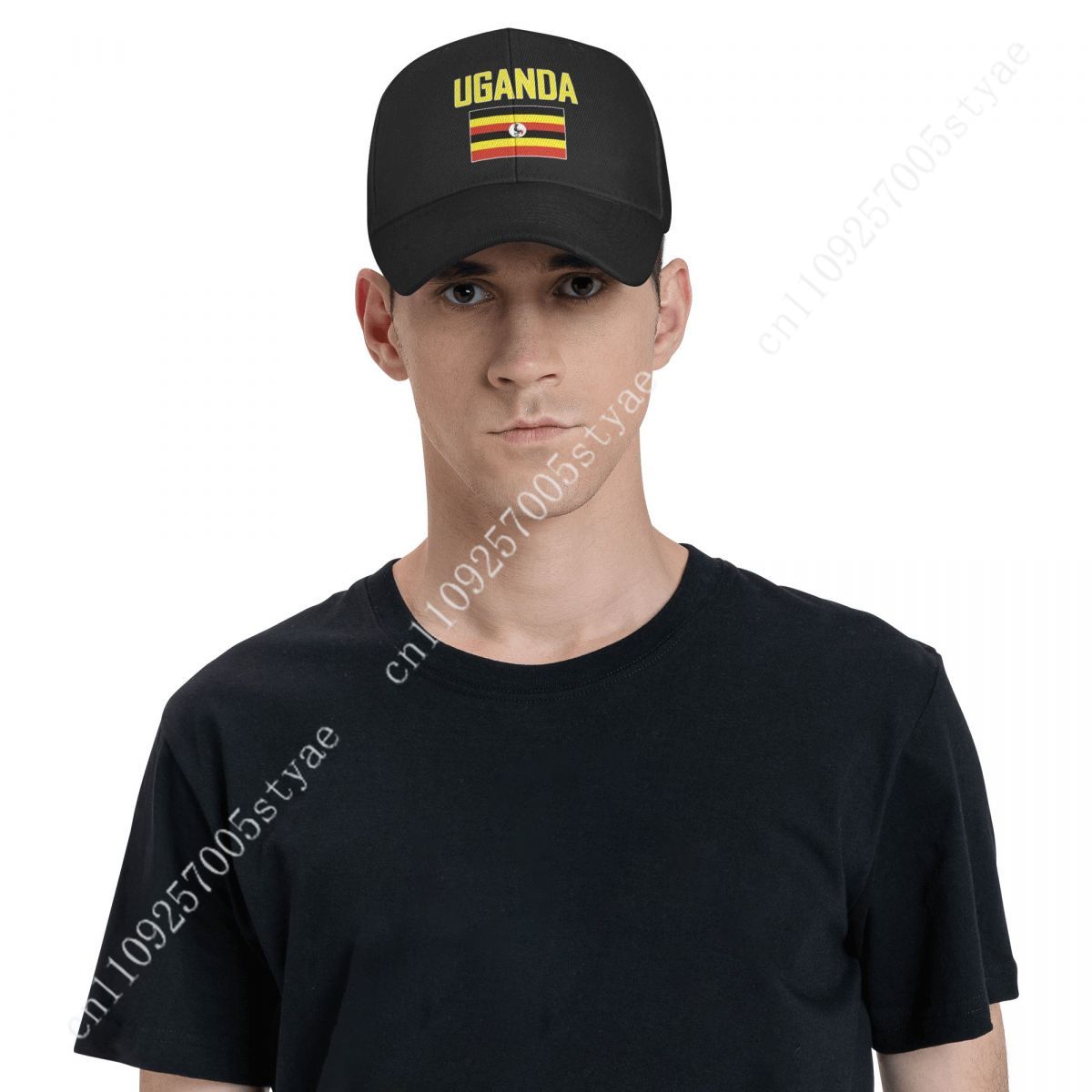 UGANDA Flag Hat Man Woman Base - Men Fashion Uganda 评论和价格