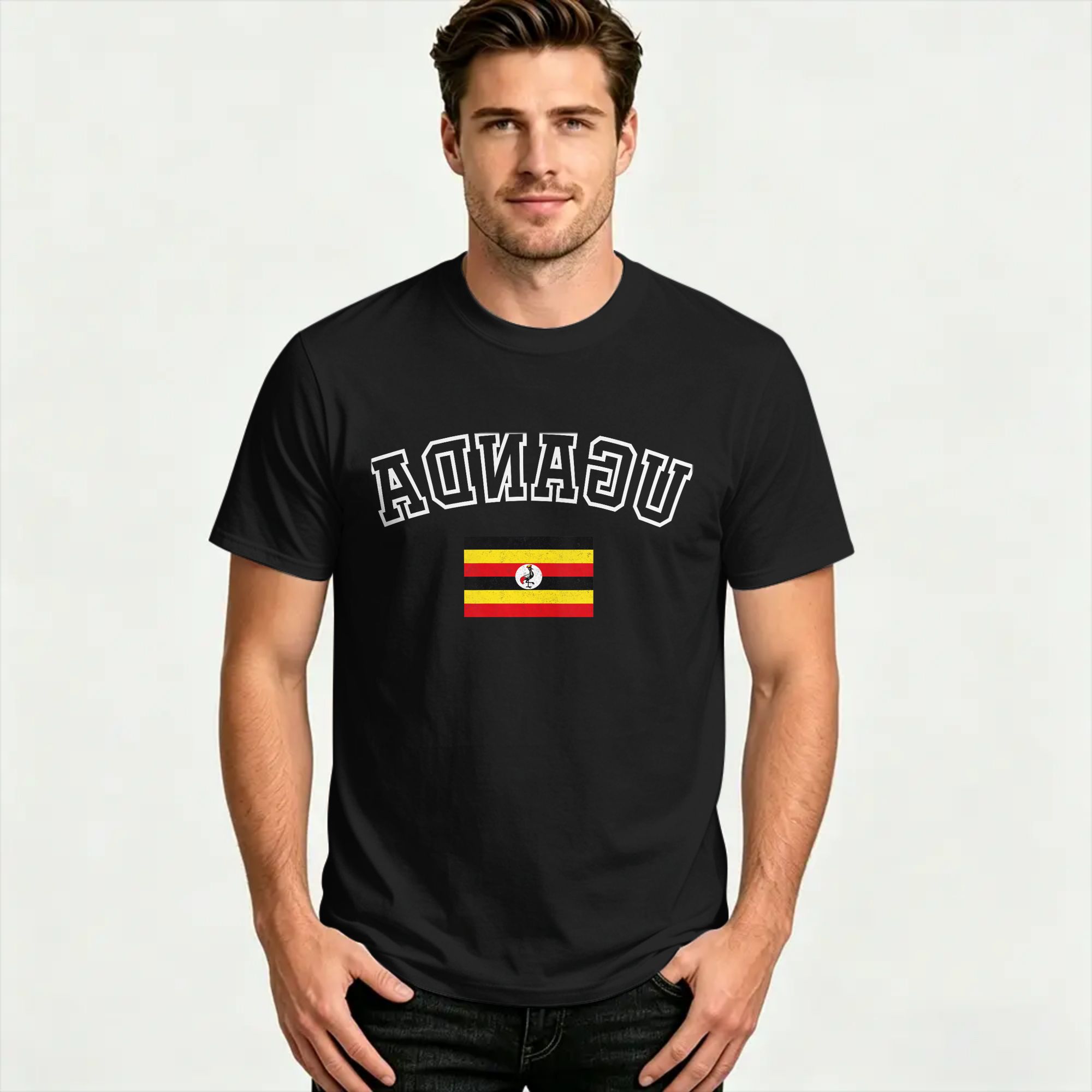 Harajuku T-Shirt Summer Uganda - Men Fashion Uganda 评论和价格