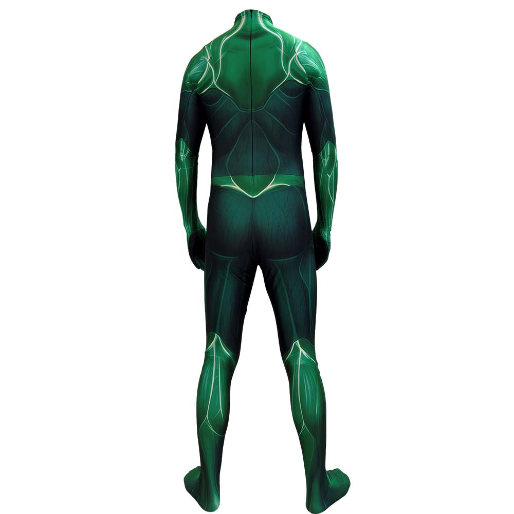 Halloween Male Green Cosplay C - Mens Fashion Jumpsuit 评论和价格