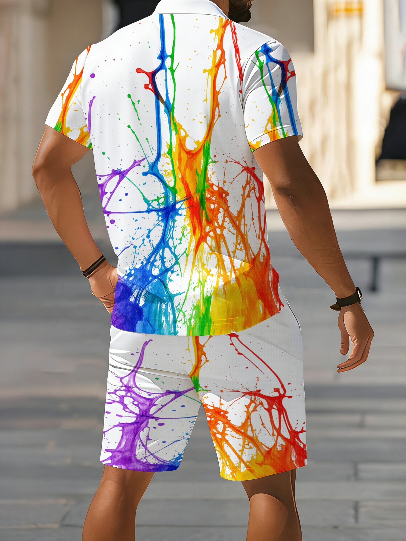 2026 Summer American Men's Sho - Men'S Fashion Polo Shirt 评论和价格
