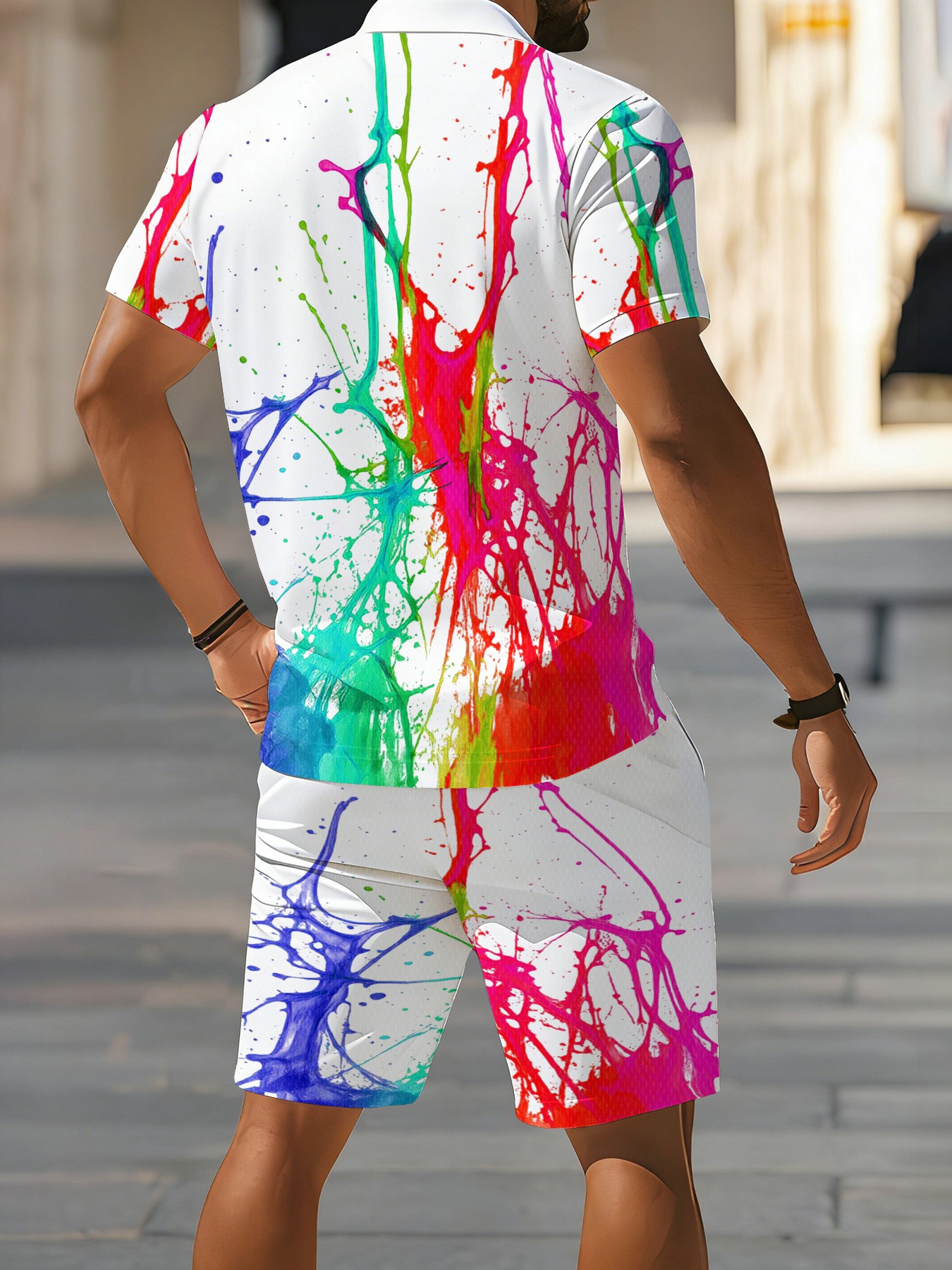 2026 Summer American Men's Sho - Men'S Fashion Polo Shirt 评论和价格