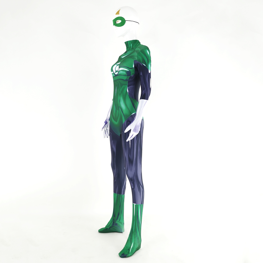 Halloween Woman Green Cosplay  - Mens Fashion Jumpsuit 评论和价格
