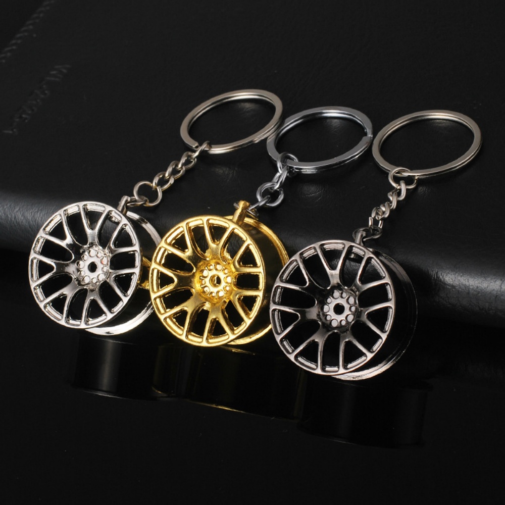 Creative Wheel Hub Keychain Me - Men'S Fashion Hub 评论和价格