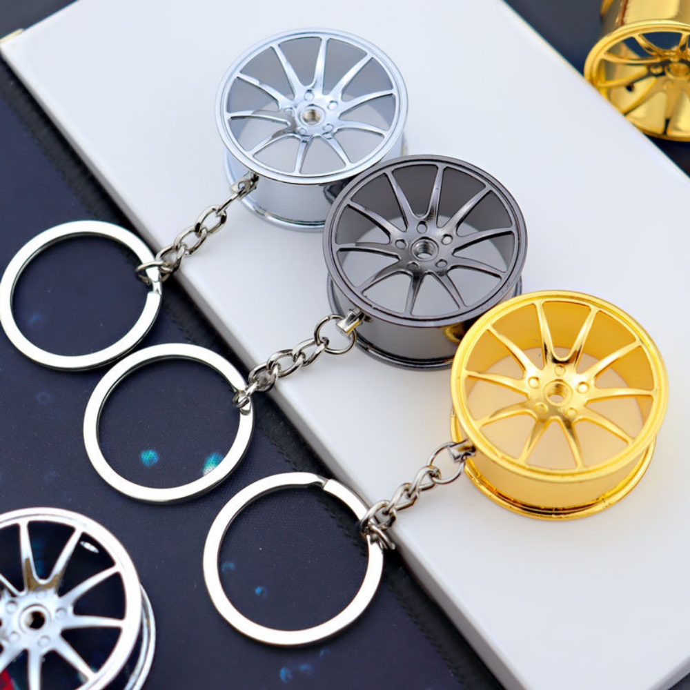 Creative Wheel Hub Keychain Me - Men'S Fashion Hub 评论和价格