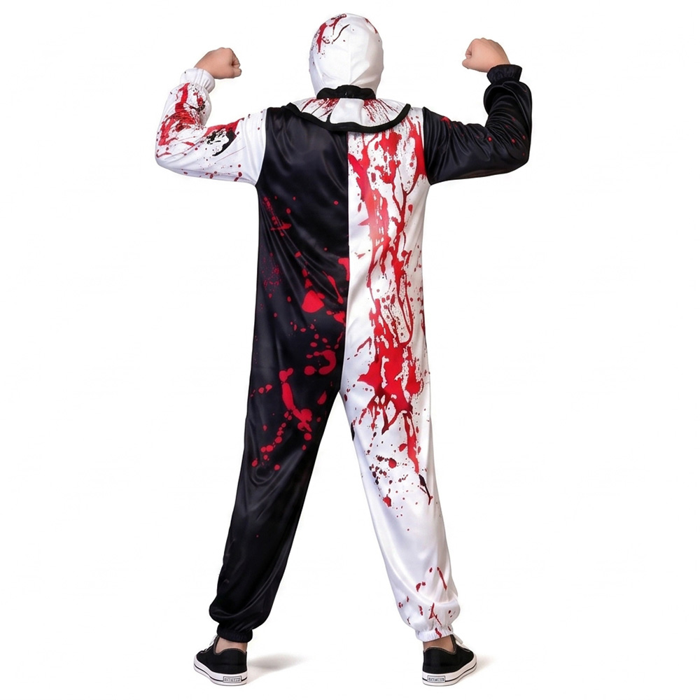 Artistic Clown Cosplay Costume - Mens Fashion Jumpsuit 评论和价格