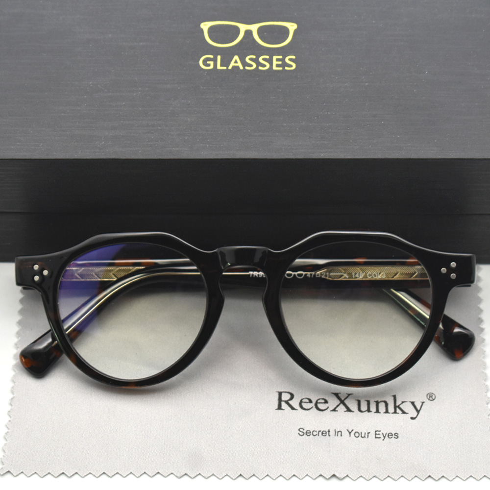 2026 Unisex Vintage Blue Light - Men'S Fashion Glasses 2026 评论和价格