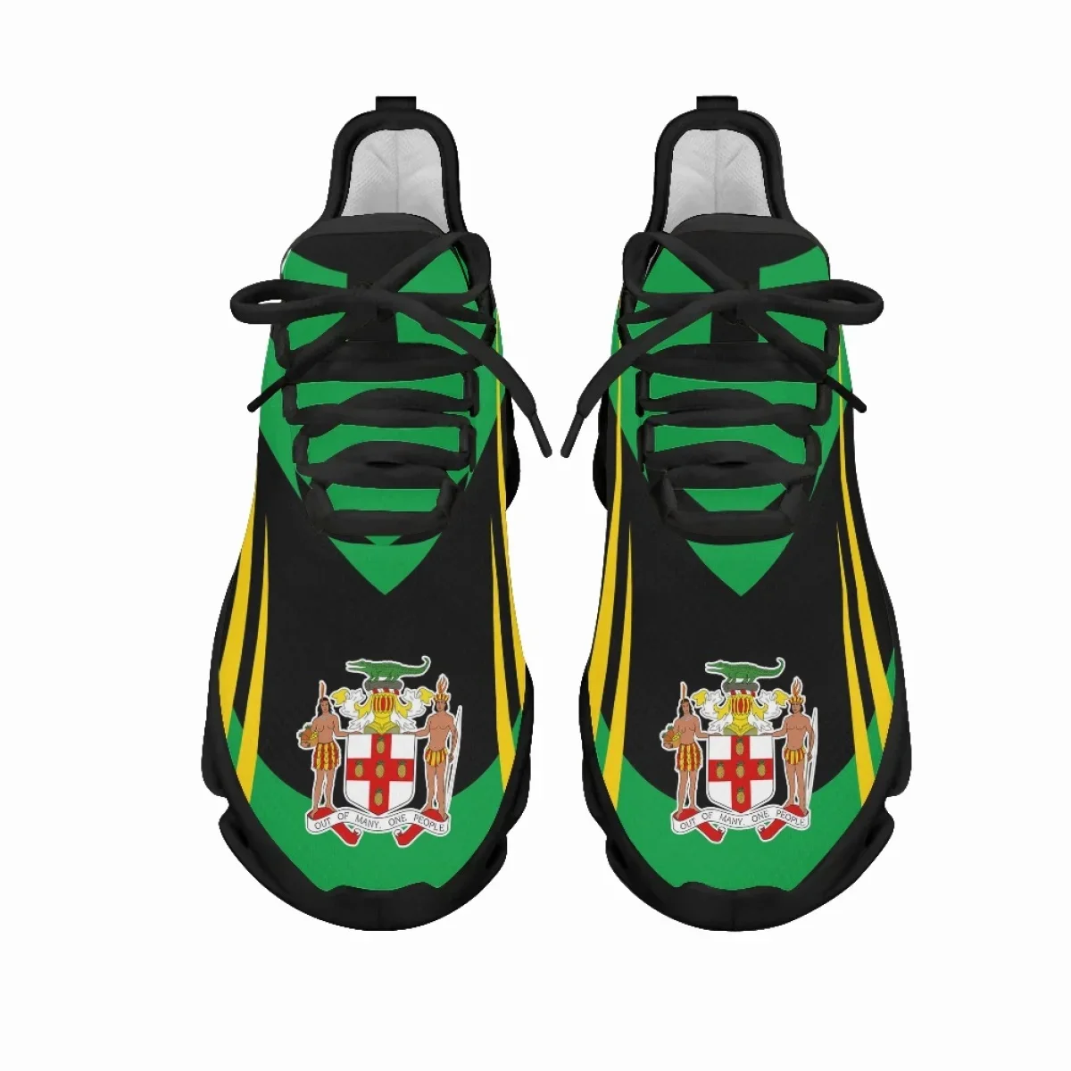 Jamaica Flag Print Shoes Men S - Mens Fashion Trainers 评论和价格