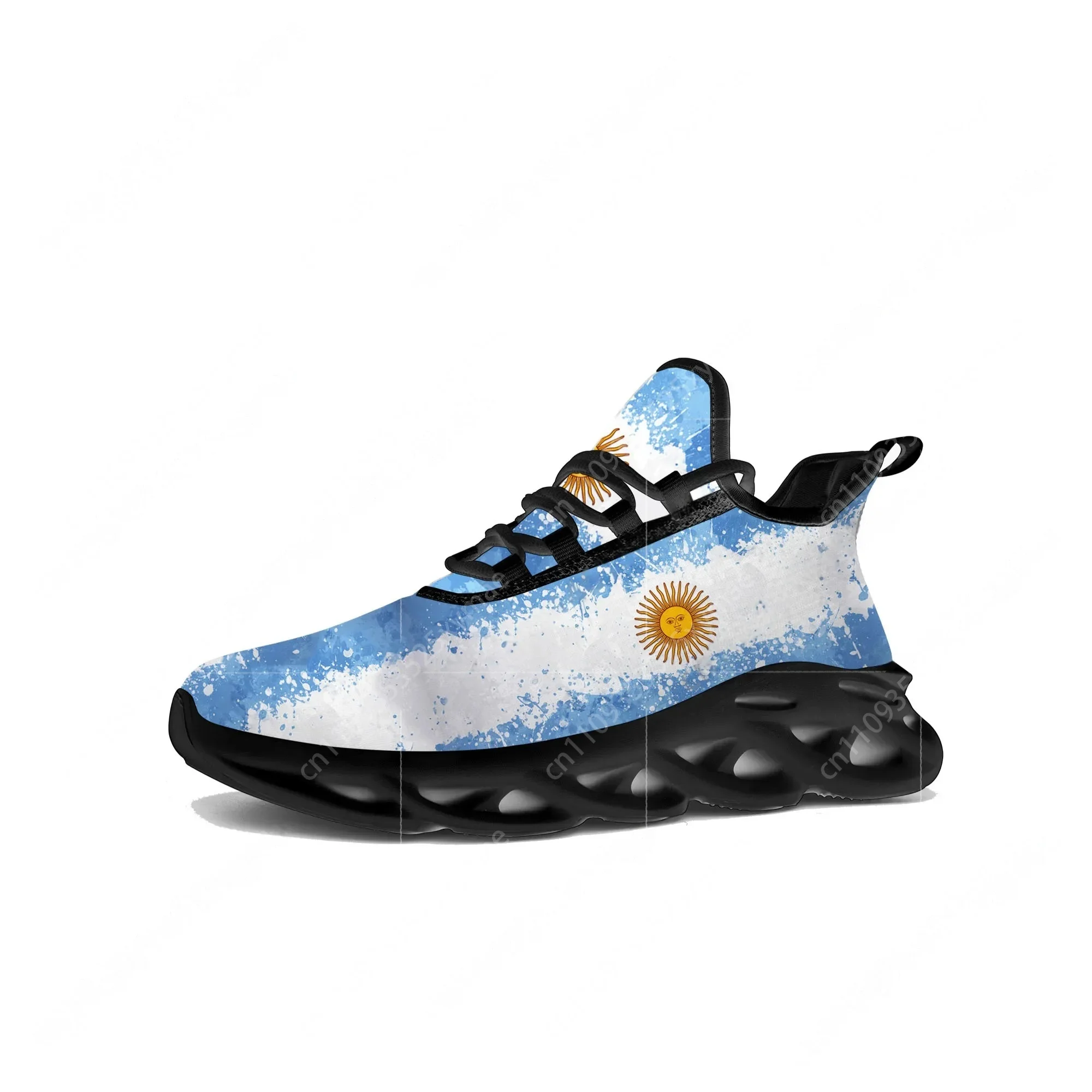 Argentine Flag Flats Sneakers  - Mens Fashion Trainers 评论和价格