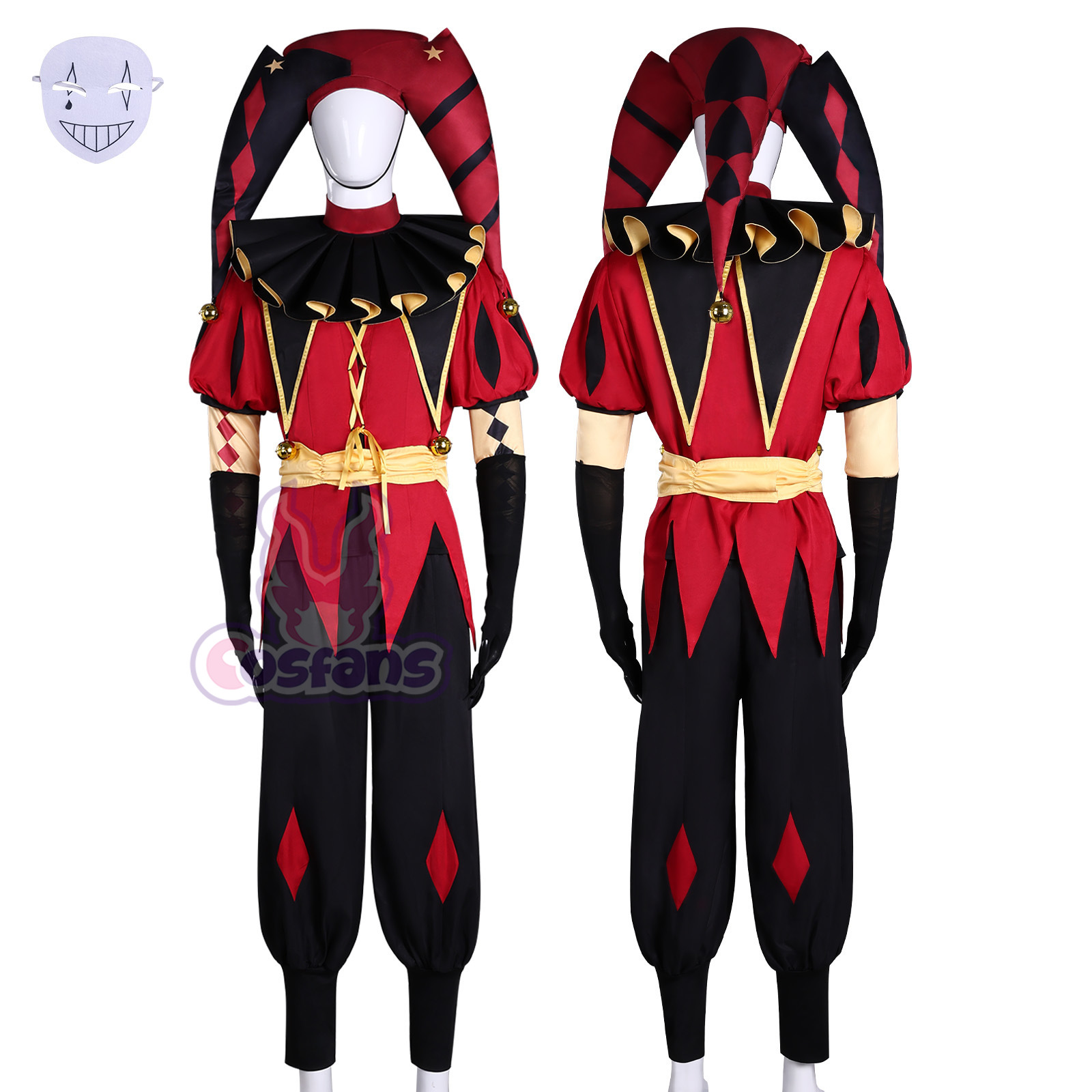 The Freak Circus Pierrot Jeste - Mens Fashion Jumpsuit 评论和价格