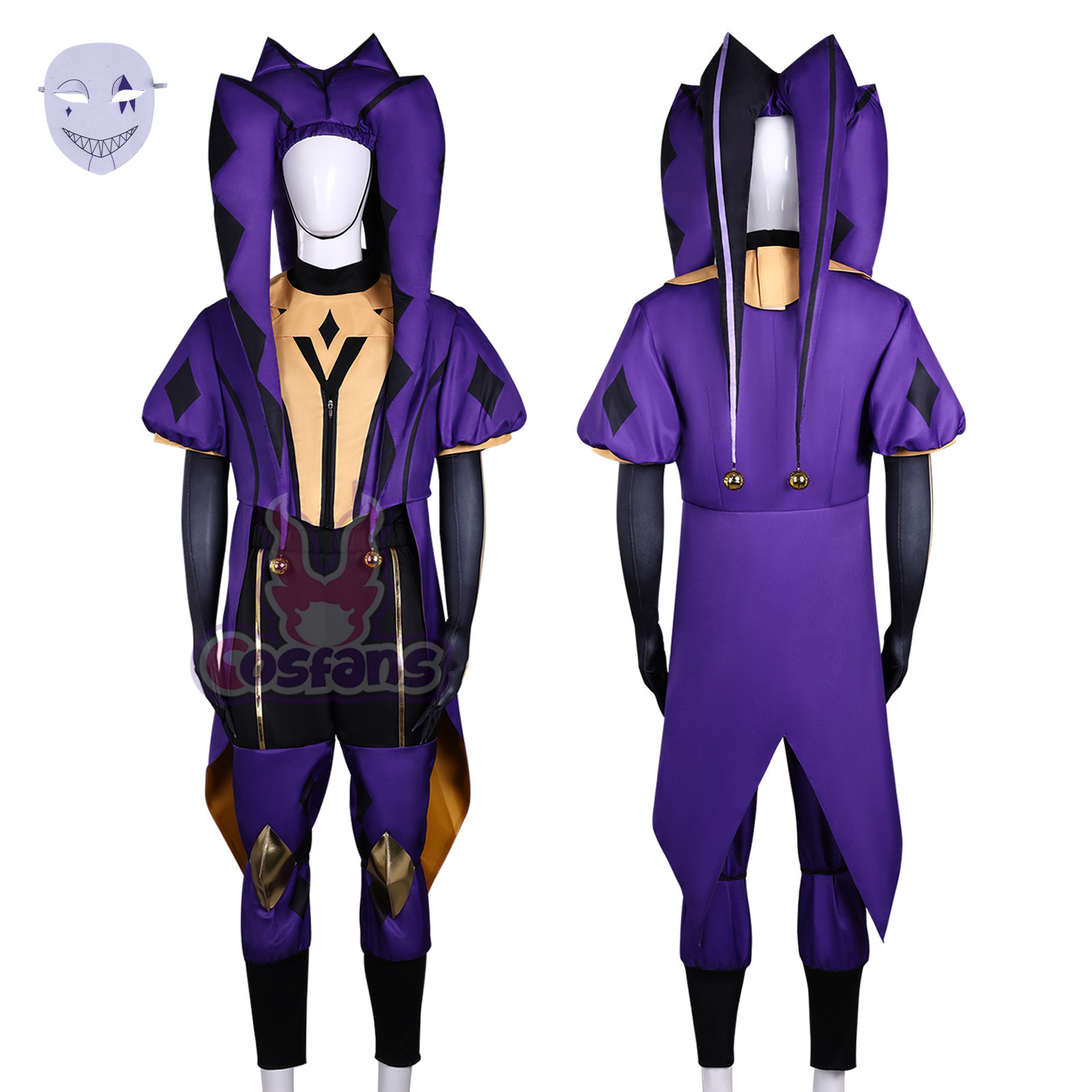 The Freak Circus Pierrot Jeste - Mens Fashion Jumpsuit 评论和价格