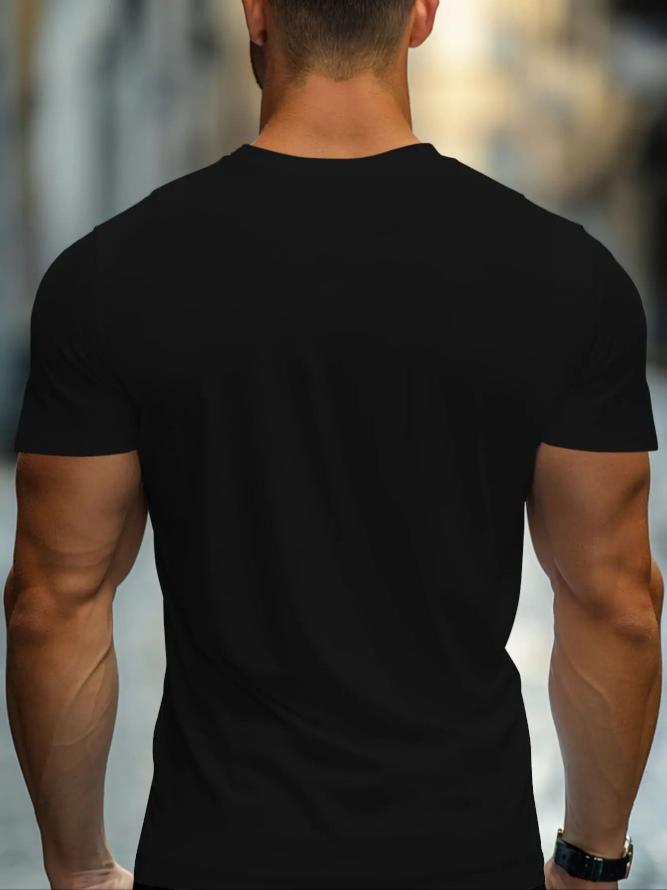 Men's Fun Double Image Design  - Mens Fashion Style Images 评论和价格