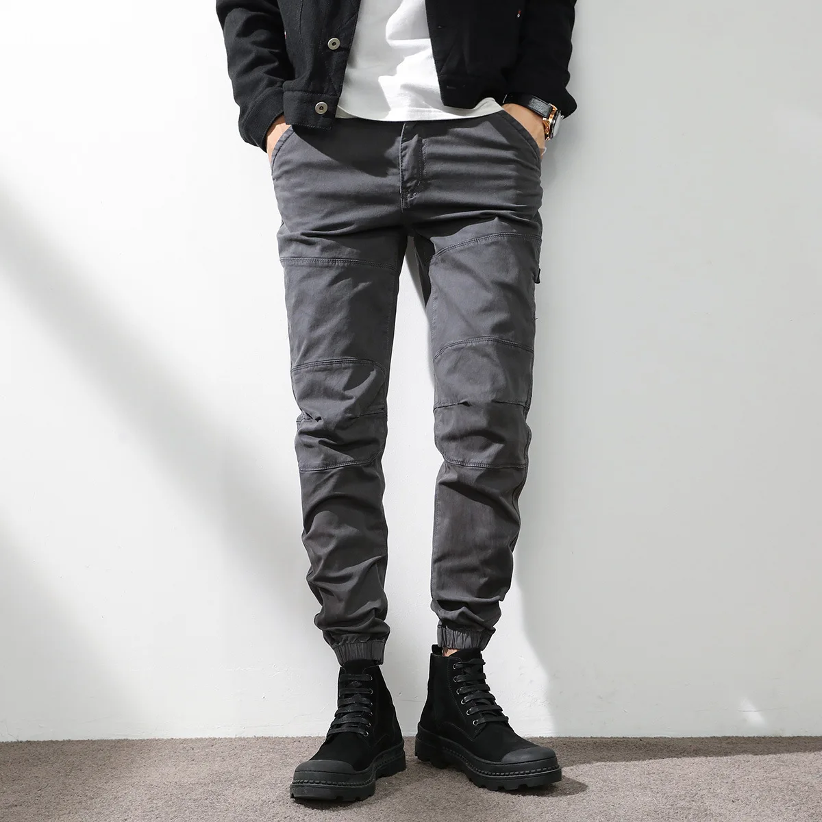 American style New Fashion Men - Men'S Fashion Trousers 评论和价格