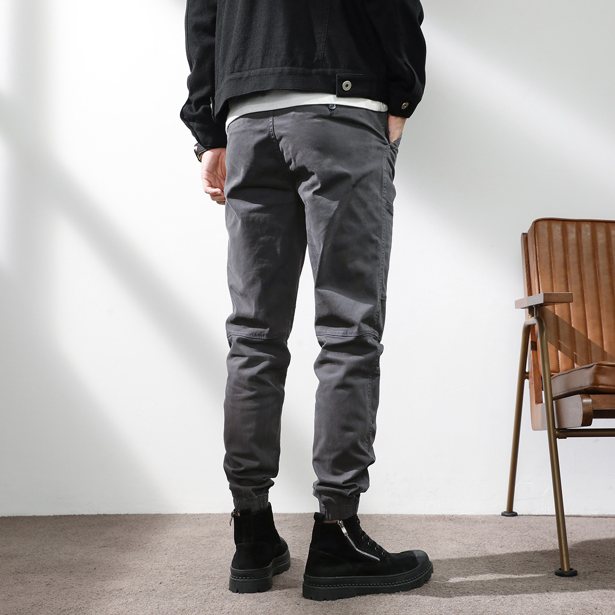 American style New Fashion Men - Men'S Fashion Trousers 评论和价格