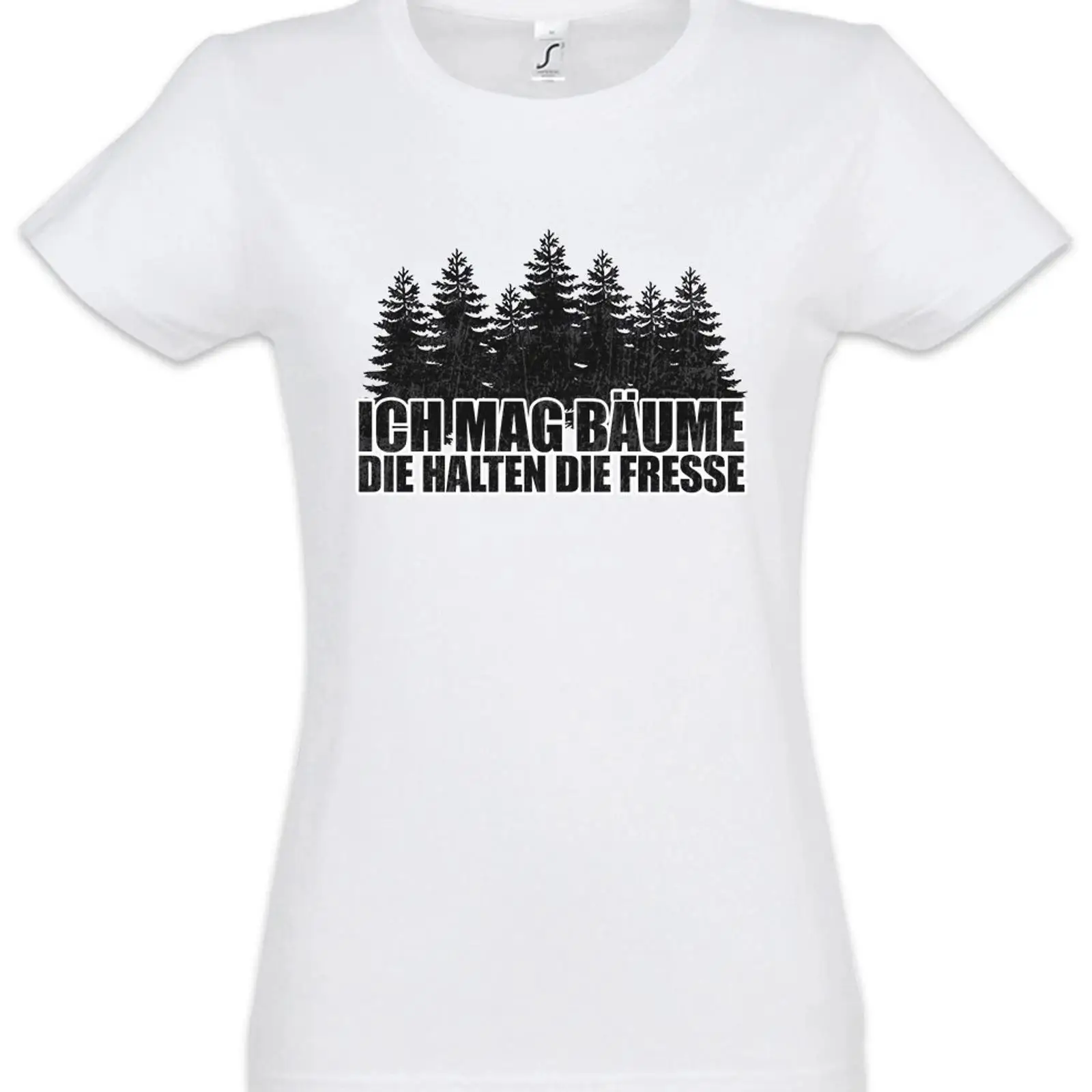Ich Mag Bäume Damen T Shirt Ou - Men'S Fashion Mag 评论和价格