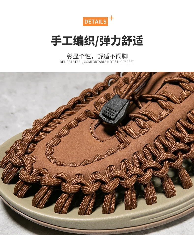 2026 Men's Charms Sandals Summ - Mens Fashion Trends 2026 评论和价格
