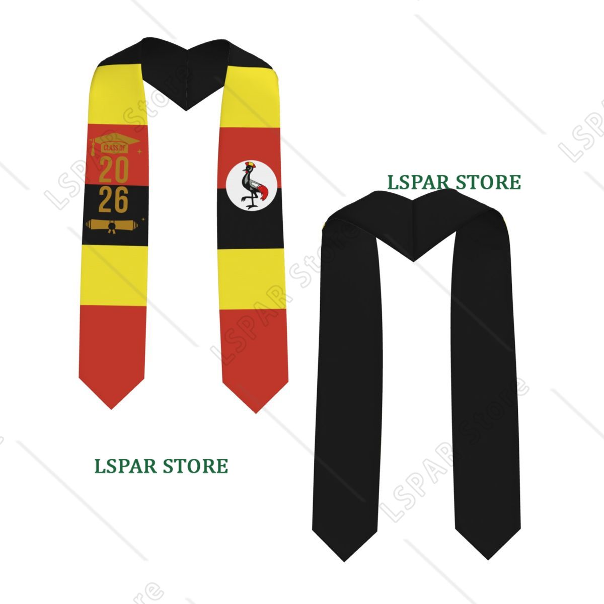 Class Of 2026 Uganda Flag Grad - Men Fashion Uganda 评论和价格
