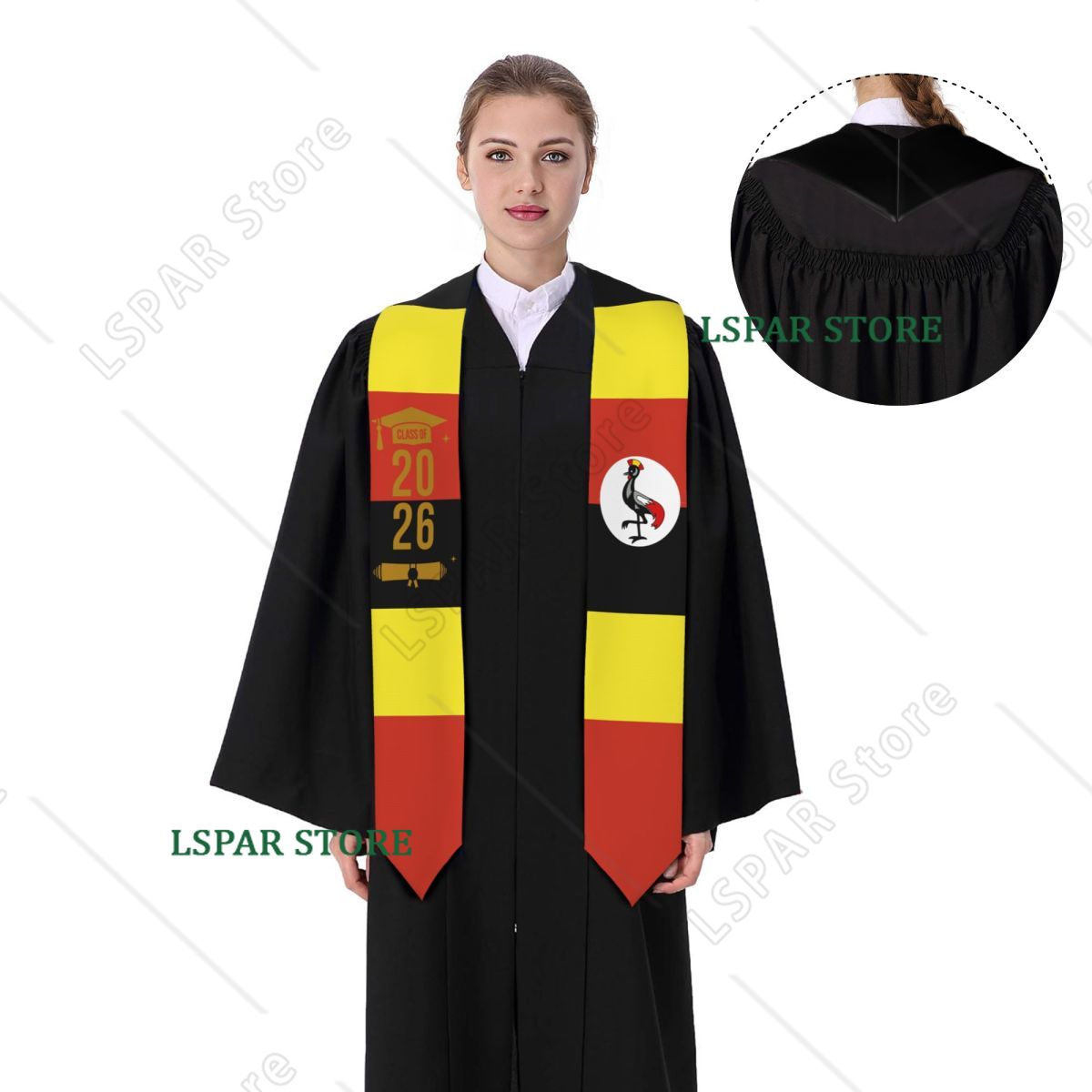 Class Of 2026 Uganda Flag Grad - Men Fashion Uganda 评论和价格