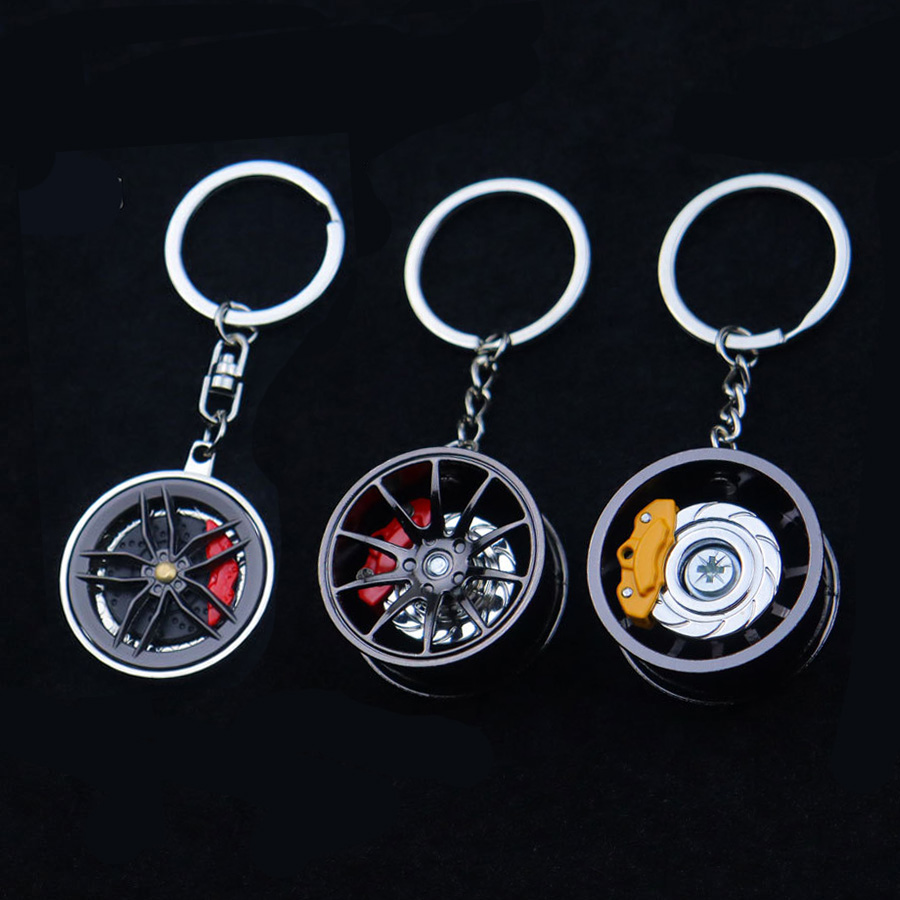 New Wheel Hub Keychain Fidgeti - Men'S Fashion Hub 评论和价格