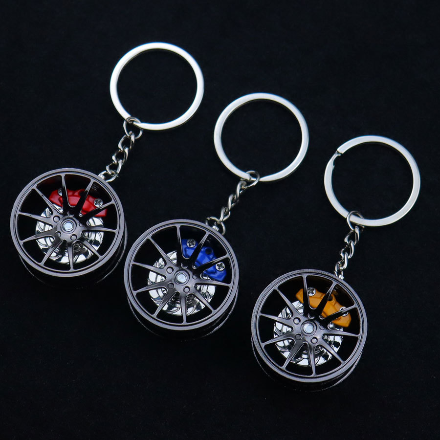 New Wheel Hub Keychain Fidgeti - Men'S Fashion Hub 评论和价格