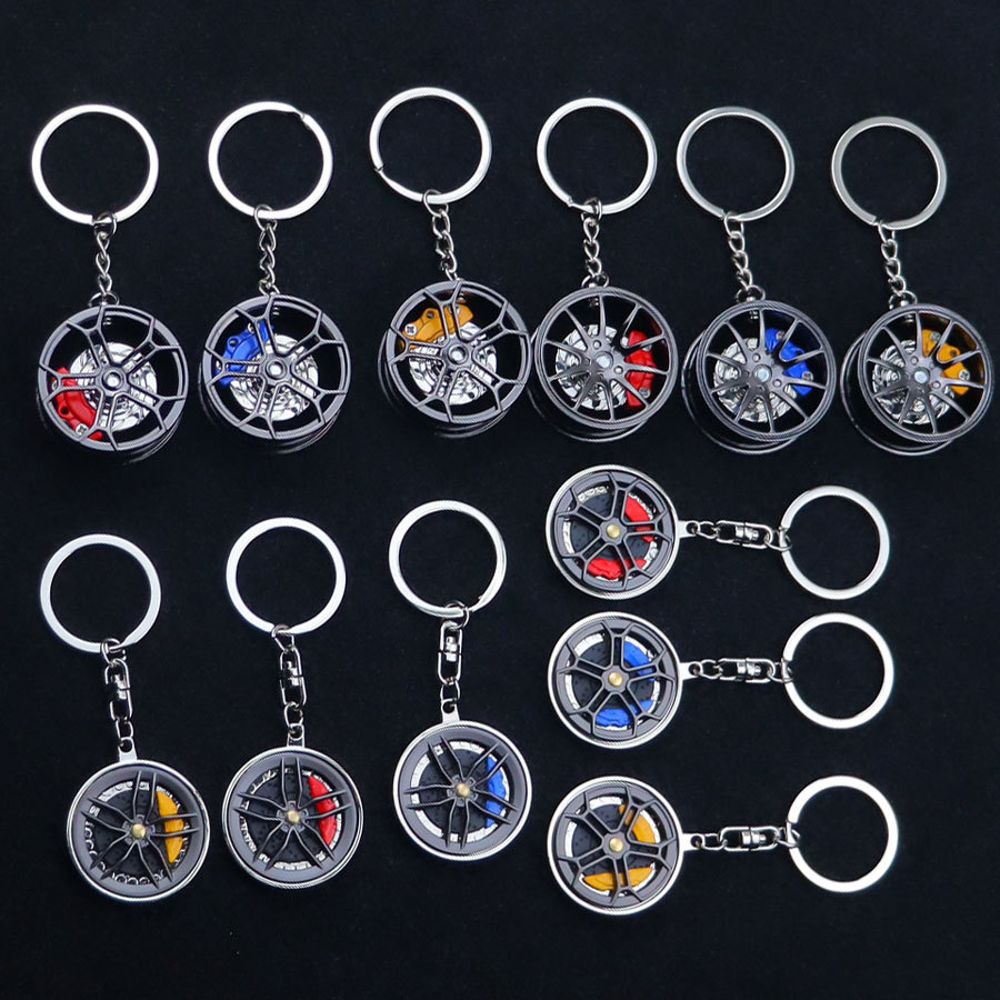 New Wheel Hub Keychain Fidgeti - Men'S Fashion Hub 评论和价格