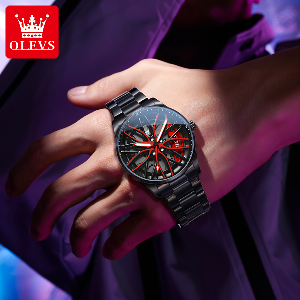 OLEVS Mens Watch Quartz Watch  - Men'S Fashion Hub 评论和价格