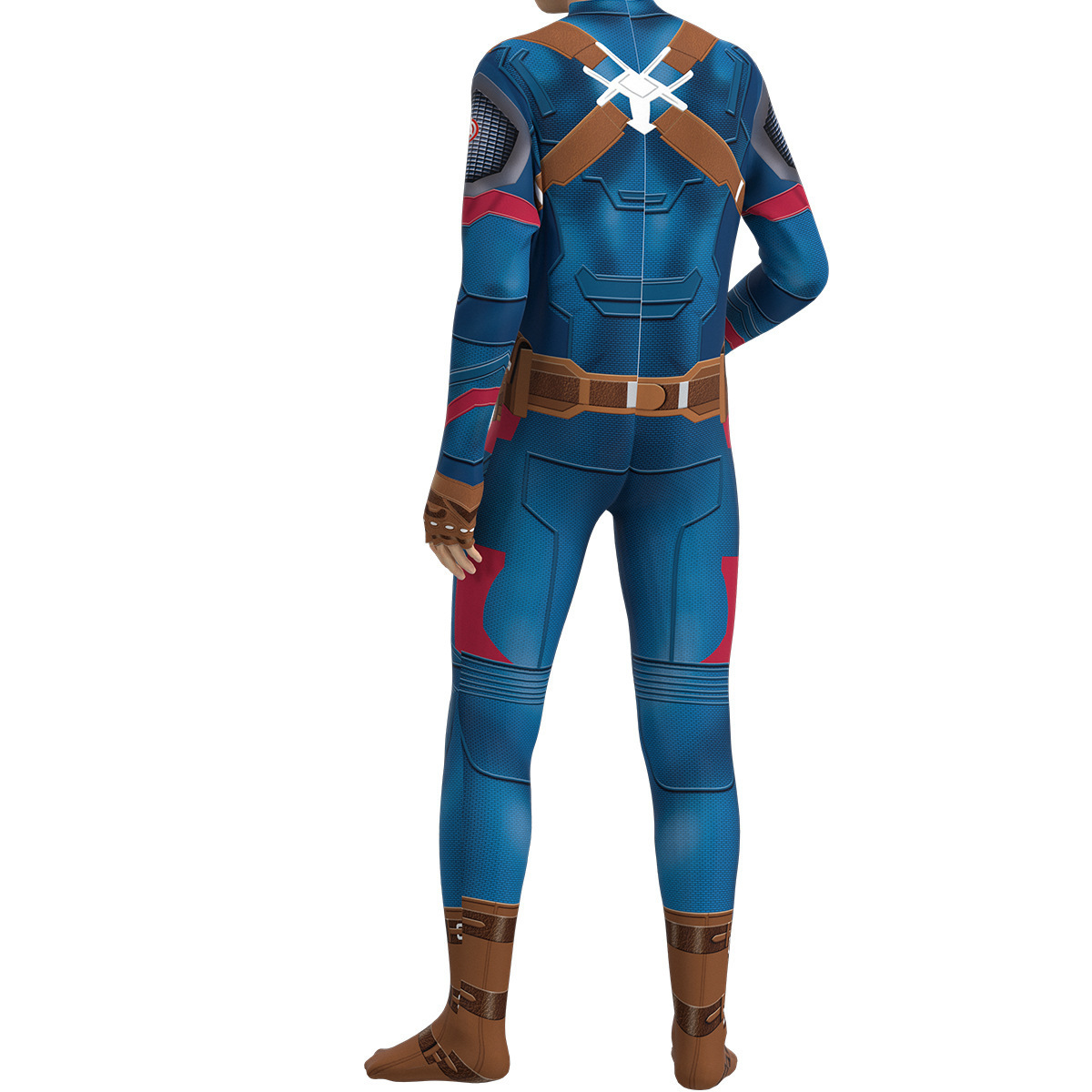 Halloween Cosplay Costume Capt - Mens Fashion Jumpsuit 评论和价格