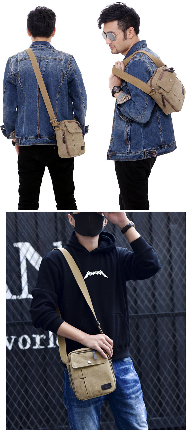 2025 NEW Men's Mags Canvas Bag - Men'S Fashion Mag 评论和价格