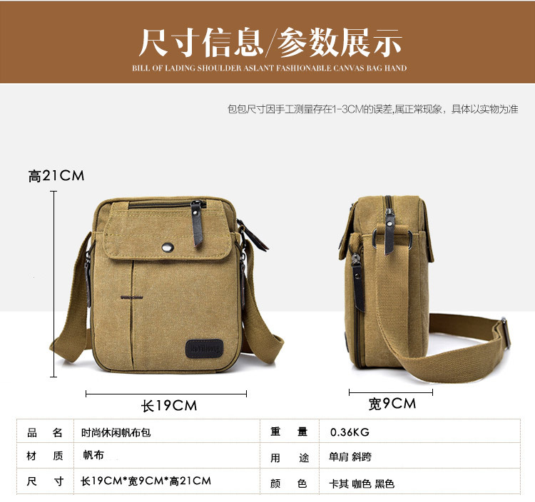2025 NEW Men's Mags Canvas Bag - Men'S Fashion Mag 评论和价格