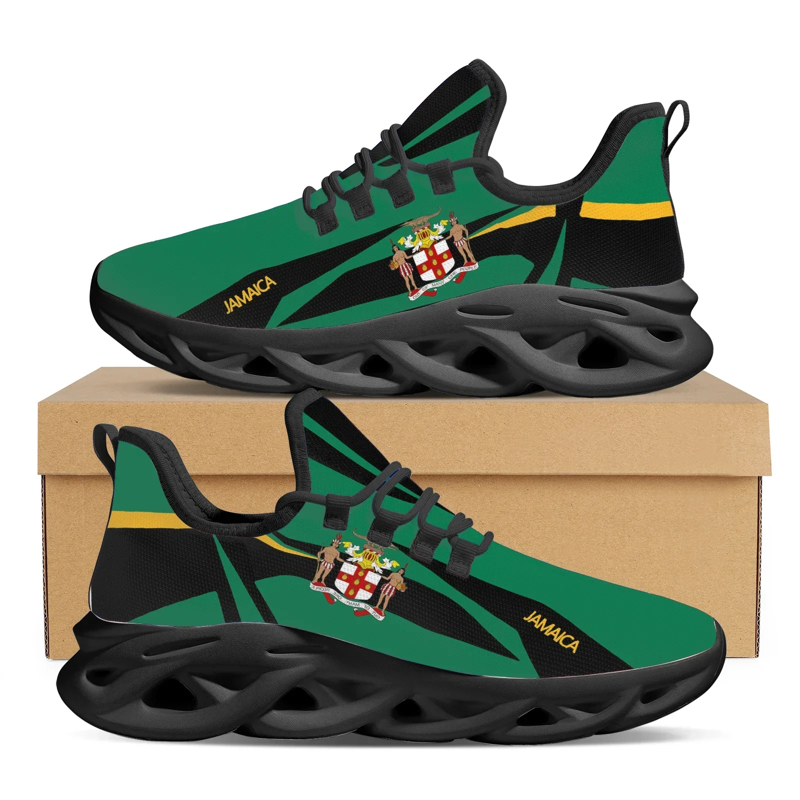 Jamaica Flag Print Sneakers Wo - Mens Fashion Trainers 评论和价格