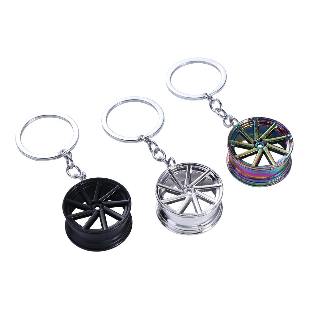 Creative Alloy Car Wheel Keych - Men'S Fashion Hub 评论和价格