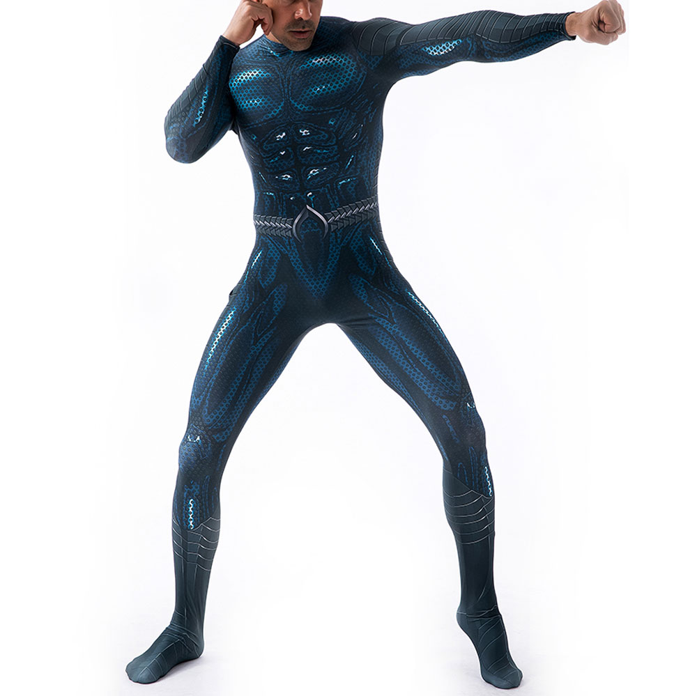 Halloween Aquaman 2 Cosplay Co - Mens Fashion Jumpsuit 评论和价格